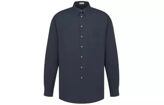 Рубашка мужская Dior, синий