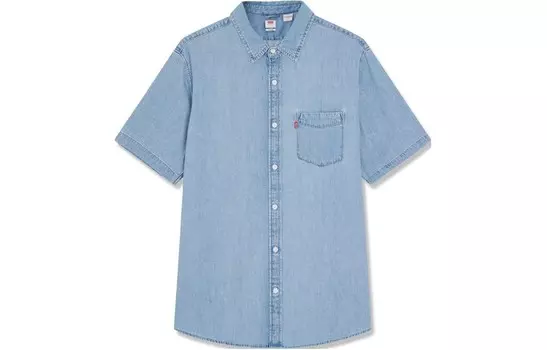 Рубашка мужская джинсовая синяя Levi’S, синий