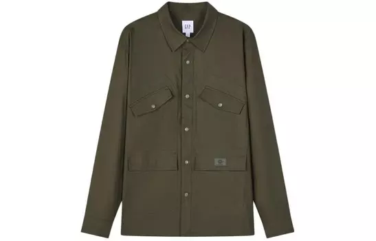 Рубашка мужская Gap, хаки