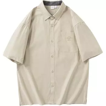Рубашка мужская Gap, хаки