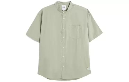 Рубашка мужская Gap, светло-зеленый