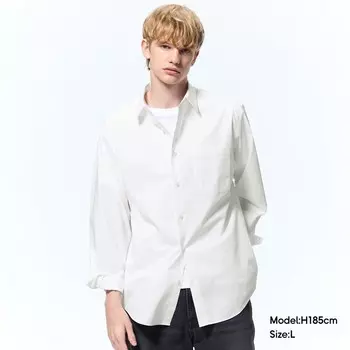 Рубашка мужская GU, синий