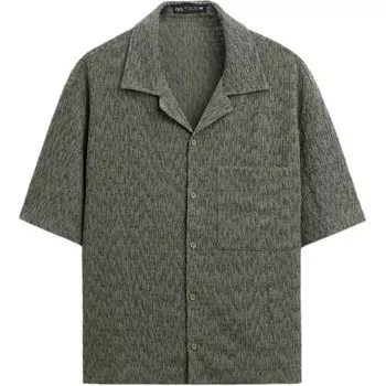 Рубашка мужская хаки Zara, хаки