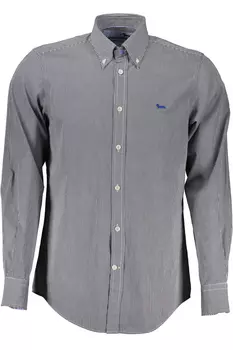 Рубашка мужская Harmont & Blaine хлопковая в мелкую клетку, синий/белый