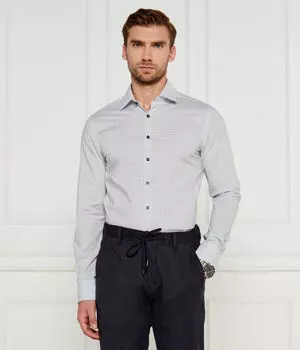 Рубашка мужская Hechter Paris с мелким принтом, белый