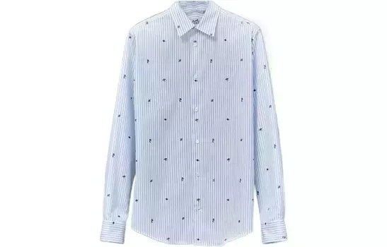 Рубашка мужская Hermes, светло-голубой