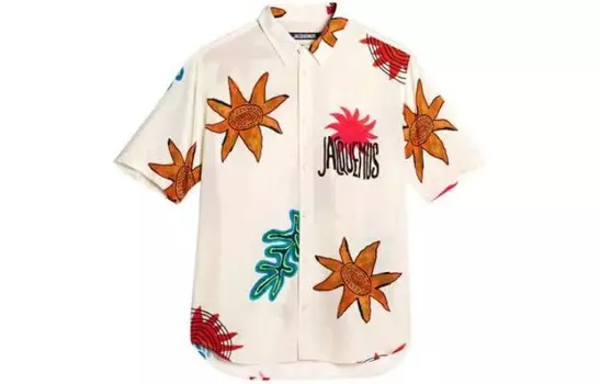 Рубашка мужская Jacquemus, бежевый