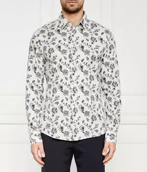 Рубашка мужская Joop! Jeans с узором, серый