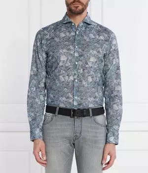 Рубашка мужская Joop! с рисунком, синий