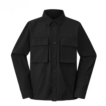 Рубашка мужская космическая черная The North Face, черный