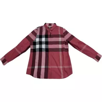 Рубашка мужская красная Burberry, красный