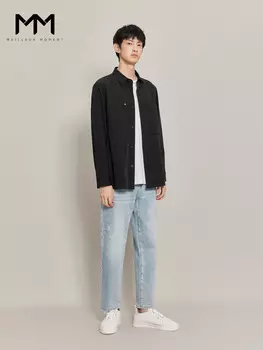 Рубашка мужская Mai Meng, черный