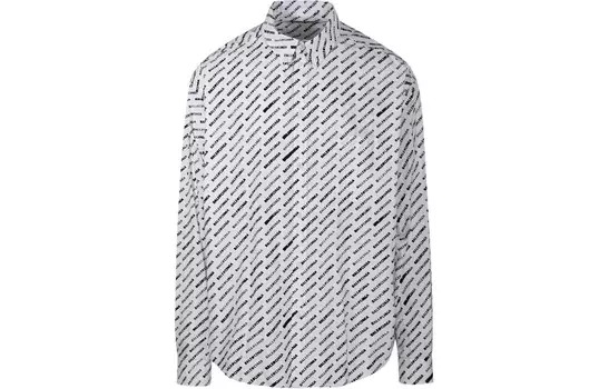 Рубашка мужская многоцветная Balenciaga, цвет Multicolor