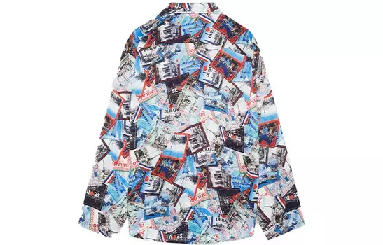 Рубашка мужская многоцветная Balenciaga, цвет Multicolor