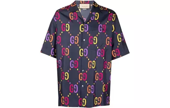 Рубашка мужская многоцветная Gucci, цвет Multicolor