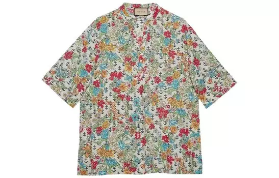 Рубашка мужская многоцветная Gucci, цвет Multicolor