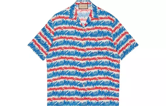 Рубашка мужская многоцветная Gucci, цвет Multicolor