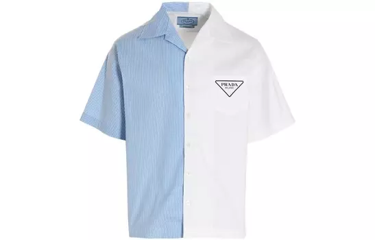 Рубашка мужская многоцветная Prada, цвет Multicolor