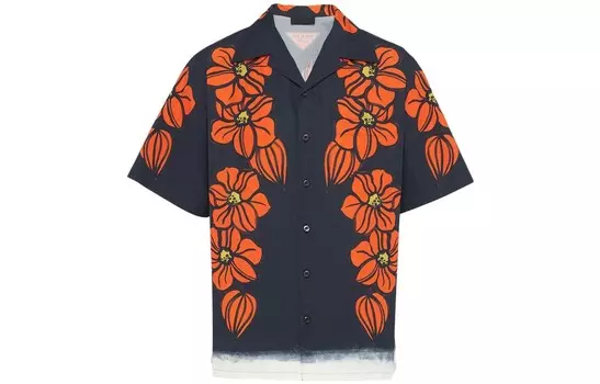 Рубашка мужская многоцветная Prada, цвет Multicolor