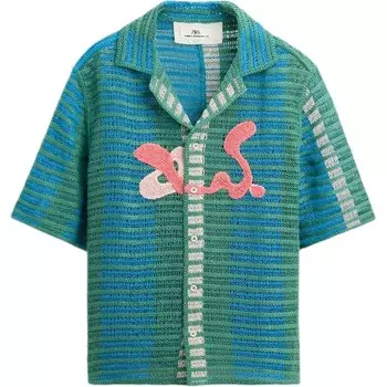 Рубашка мужская многоцветная Zara, цвет Multicolor