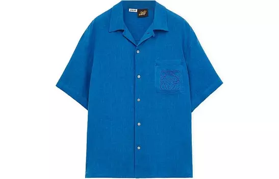 Рубашка мужская Морской синий Loewe, цвет Sea Blue