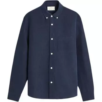 Рубашка мужская Морской синий Zara, цвет Sea Blue