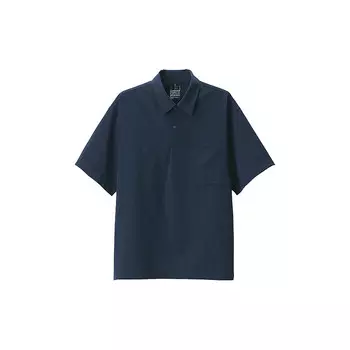 Рубашка мужская Muji с коротким рукавом, черный