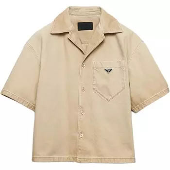 Рубашка мужская натуральная Prada, цвет Natural