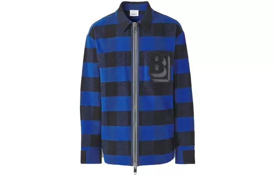 Рубашка мужская Ocean Blue Burberry, синий