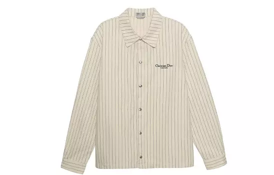 Рубашка мужская Off White Dior, кремовый