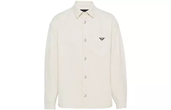 Рубашка мужская Off White Prada, кремовый