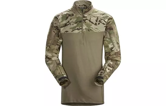 Рубашка мужская оливковая Arcteryx, оливковый