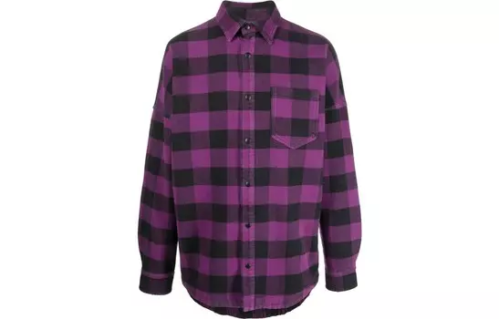 Рубашка мужская Palm Angels, фиолетовый