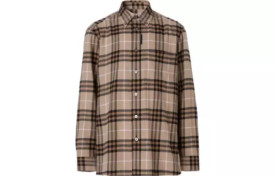 Рубашка Мужская Печенье Burberry, цвет Cookie