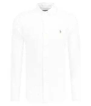 Рубашка мужская Polo Ralph Lauren облегающего кроя, белый