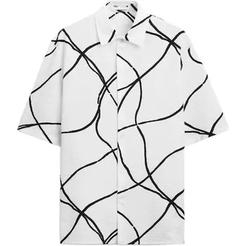 Рубашка мужская принт Zara, цвет Print