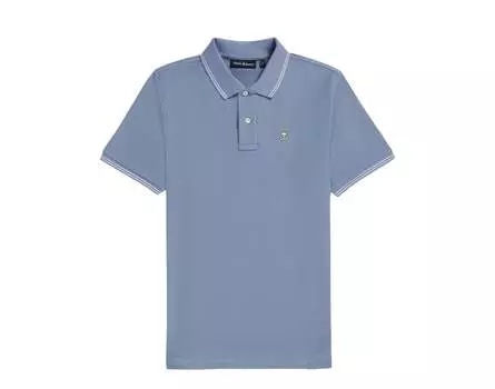 Рубашка мужская Psycho Bunny Logan Polo Chambray Blue B6K136Y1PC-BLUCHA, синий