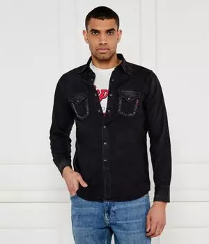 Рубашка мужская Replay джинсовая, черный