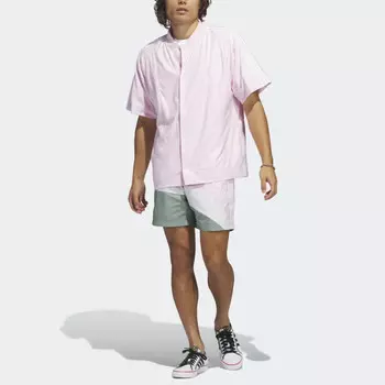 Рубашка мужская розовая Adidas Originals, розовый