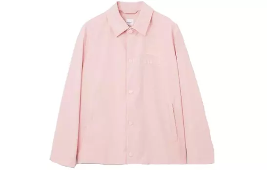 Рубашка мужская розовая Burberry, розовый