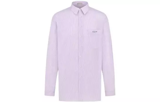 Рубашка мужская розовая Dior, розовый