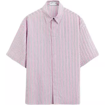 Рубашка мужская розовая Zara, розовый