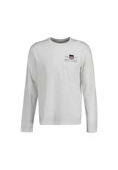 Рубашка мужская с длинными рукавами - REGULAR MEDIUM ARCHIVE SHIELD, длинный рукав, хлопок GANT