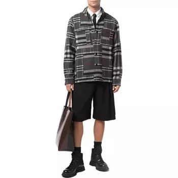 Рубашка мужская серая Burberry, серый