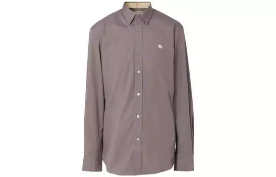 Рубашка мужская серая Burberry, серый