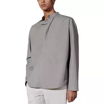 Рубашка мужская серая Hermes, серый