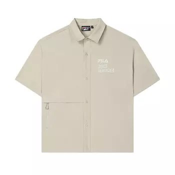 Рубашка мужская серая/розовая Fila, серый