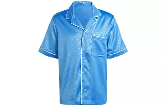 Рубашка мужская синяя Adidas Originals, синий