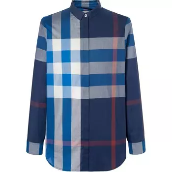 Рубашка мужская синяя Burberry, синий