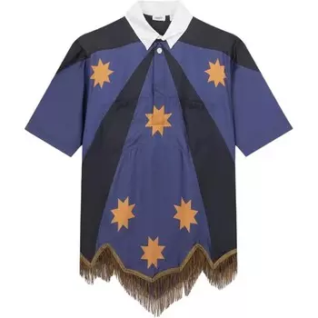 Рубашка мужская синяя Burberry, синий